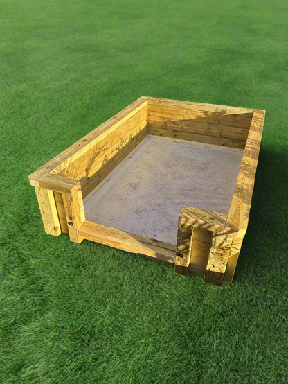 Outdoor sandpit